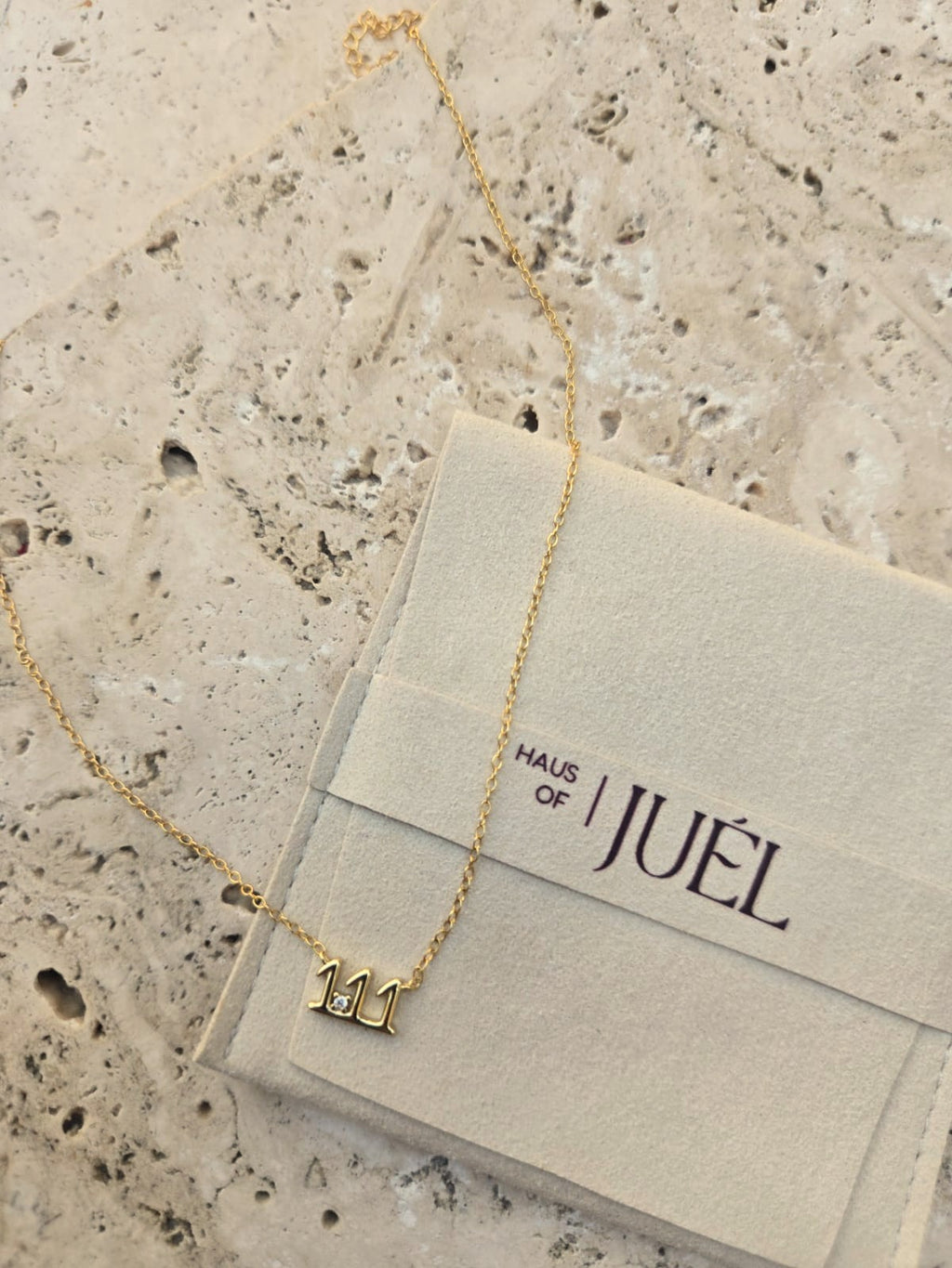 111 Angel numbers necklace - New beginnings and intuition