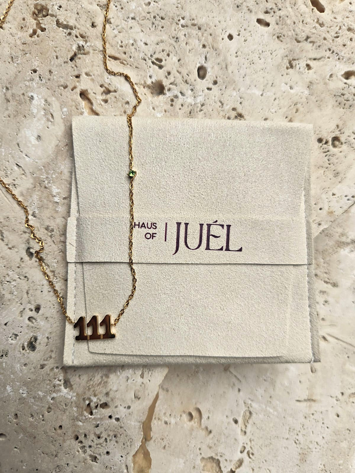 111 Angel numbers necklace - New beginnings and intuition