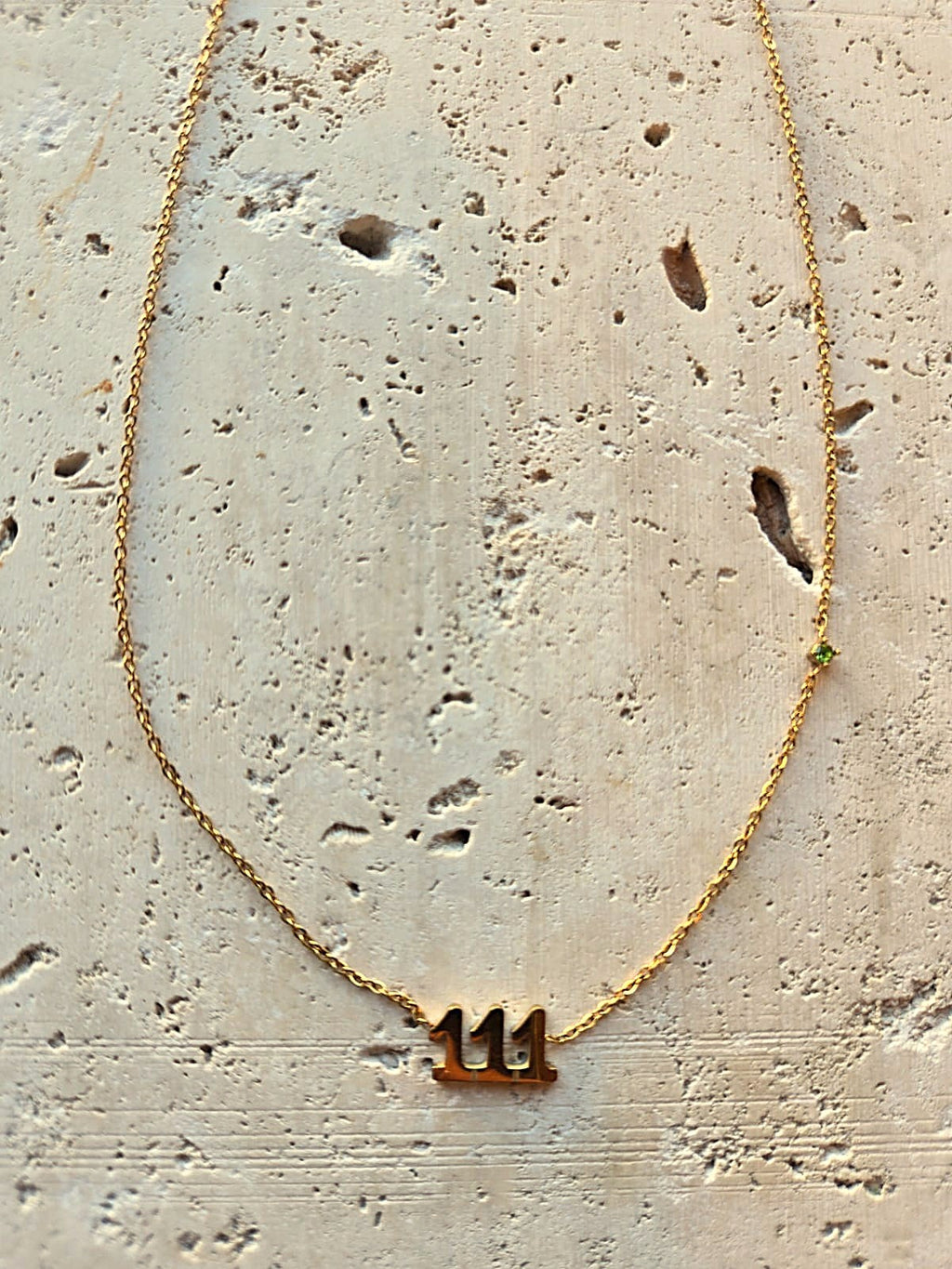 111 Angel numbers necklace - New beginnings and intuition