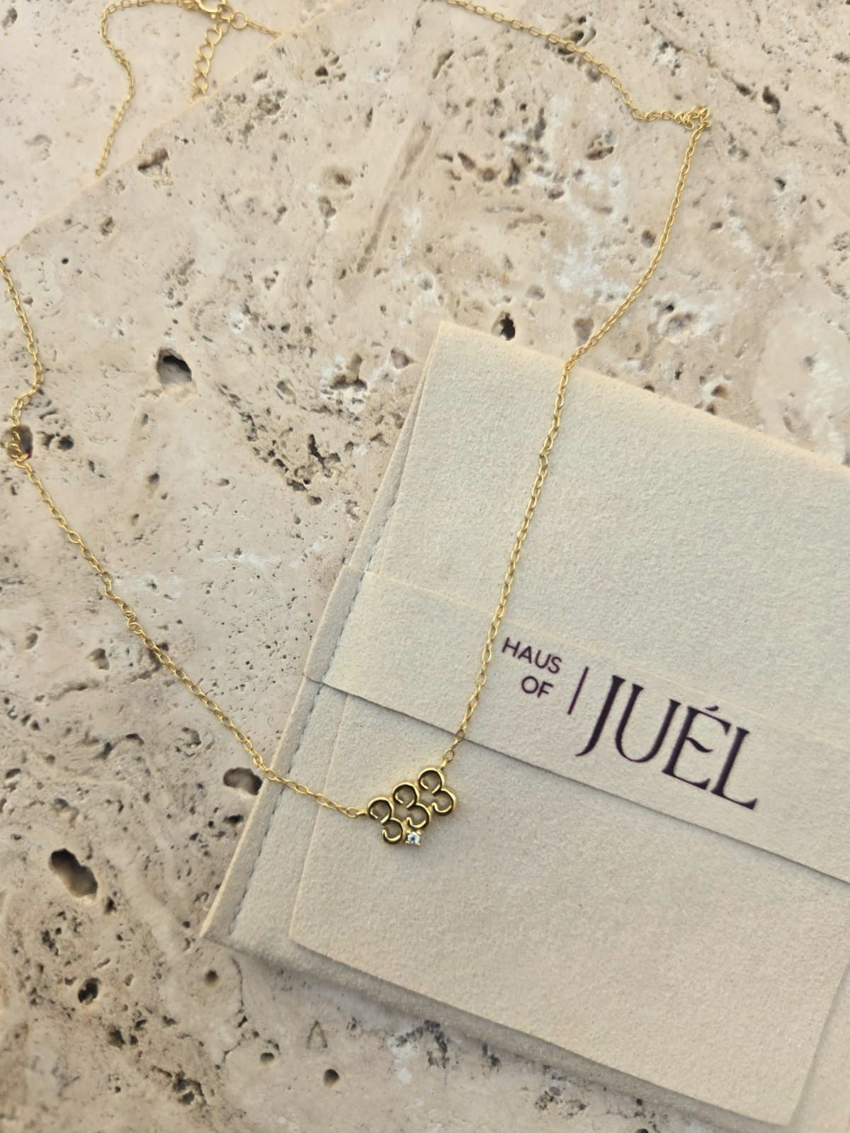 333 Angel numbers necklace - Support, growth and awakening