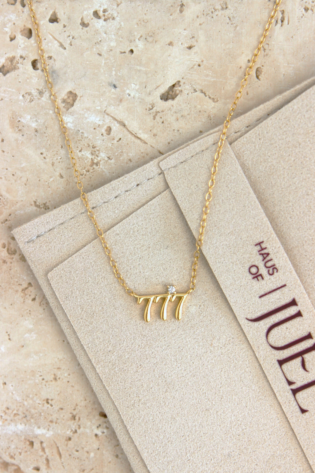 777 Angel numbers necklace - Spiritual Growth, Development and Luck