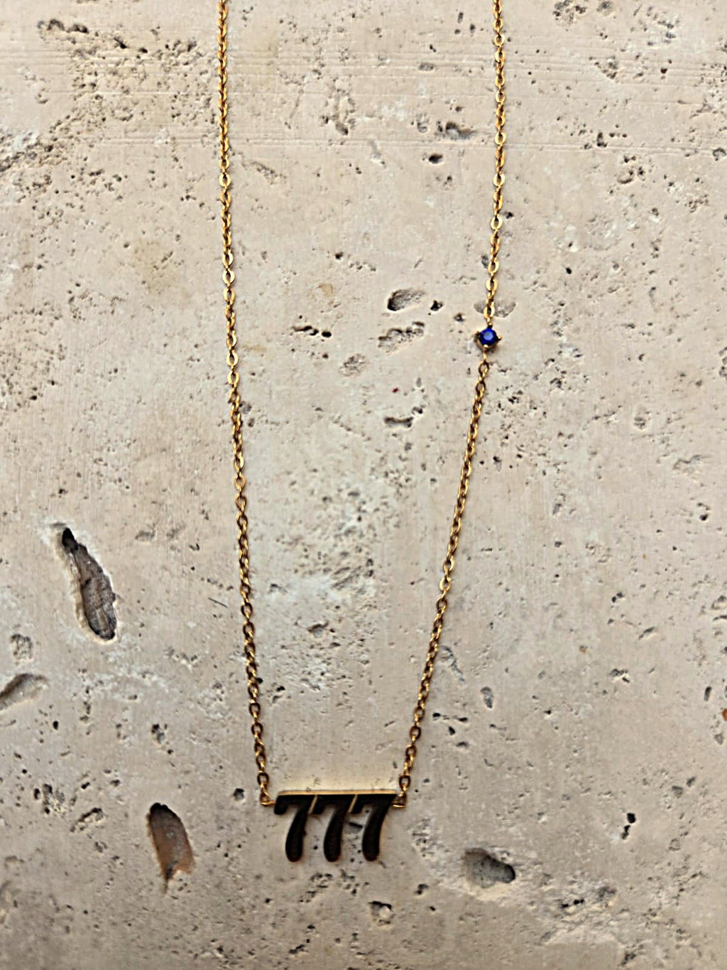 777 Angel numbers necklace - Spiritual Growth, Development and Luck
