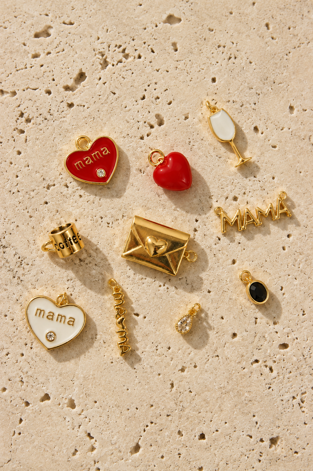 DIY Gold Charm Making Kit