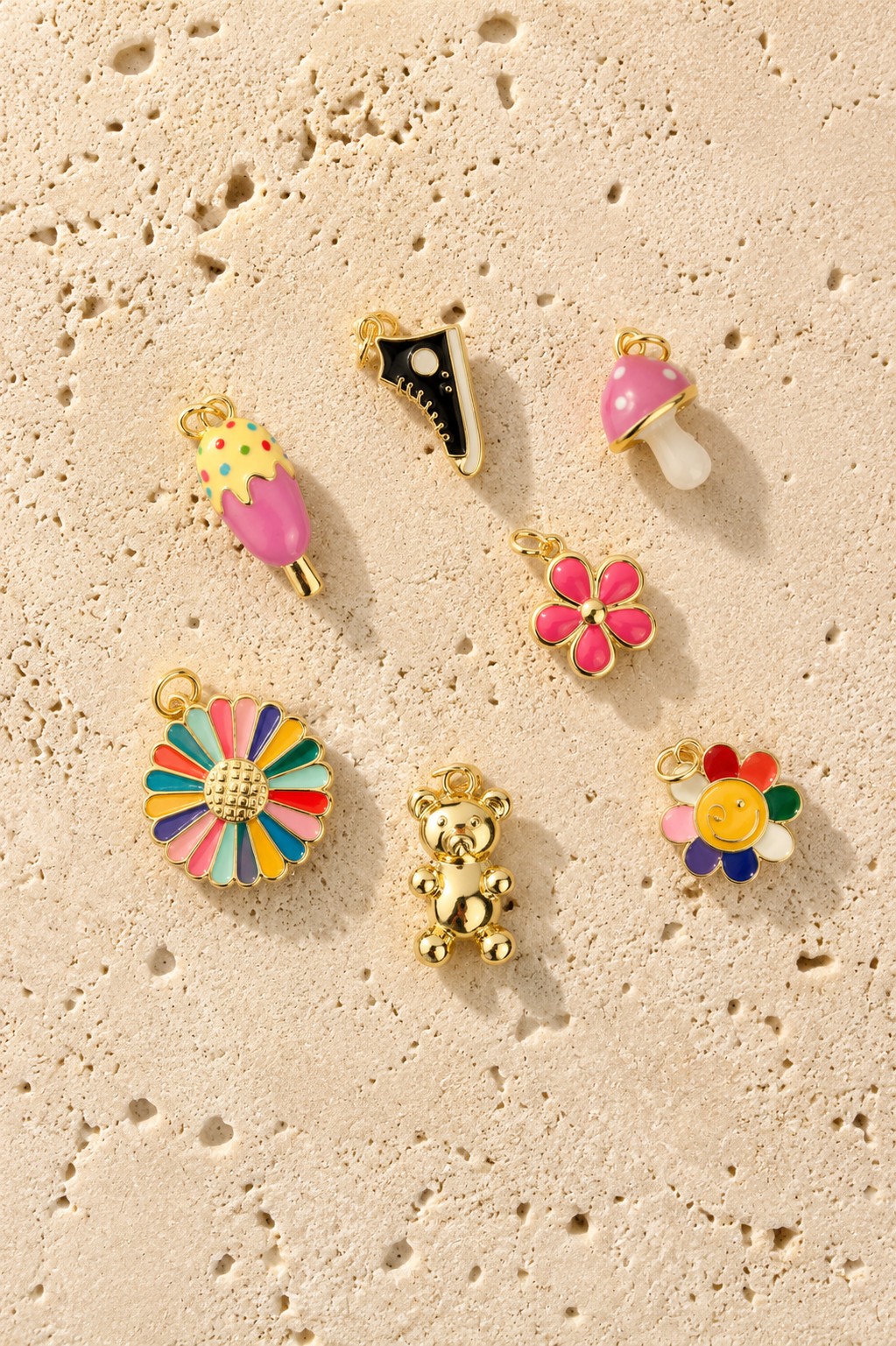 DIY Gold Charm Making Kit