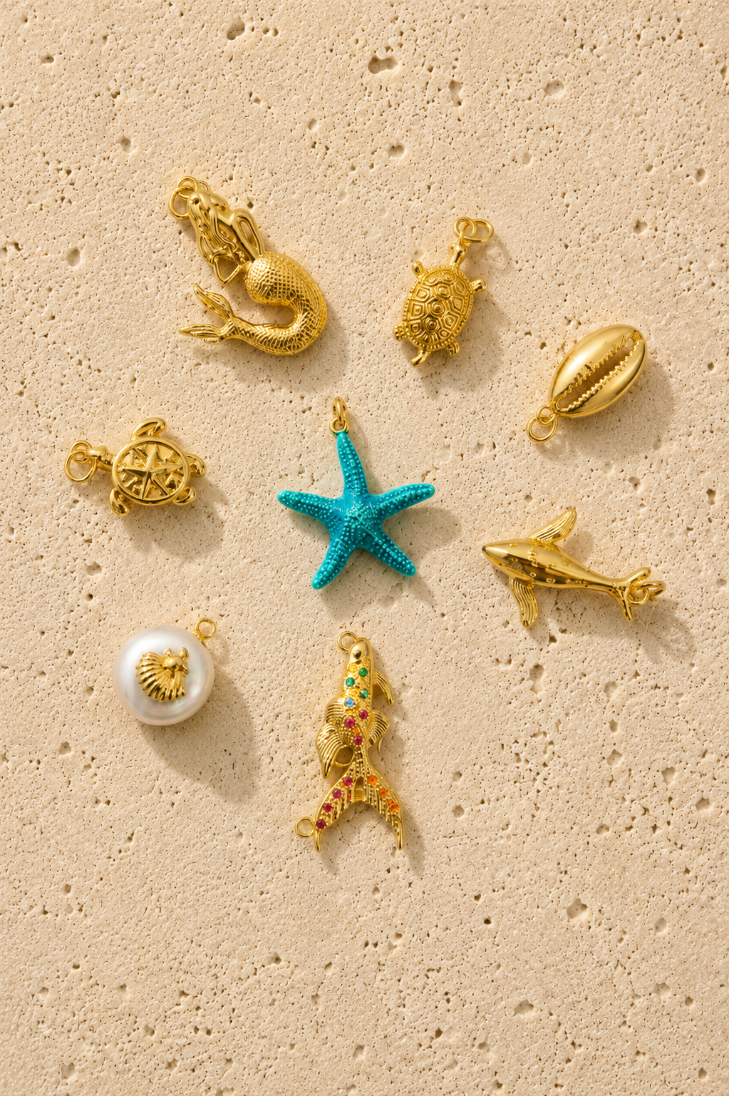 DIY Gold Charm Making Kit