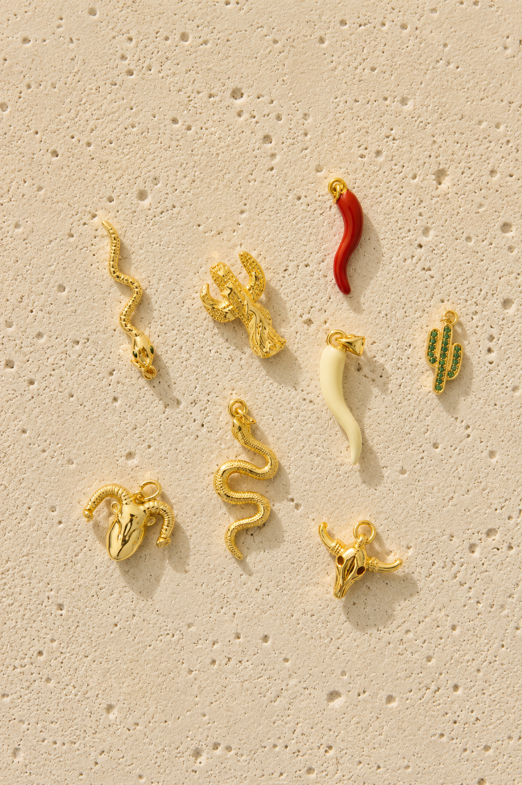 DIY Gold Charm Making Kit