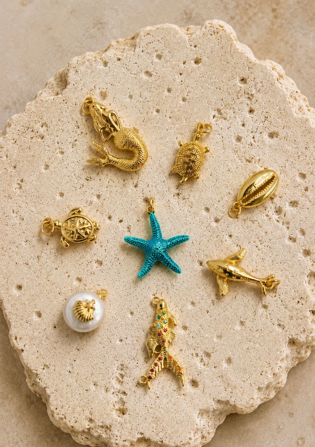 DIY Gold Charm Making Kit