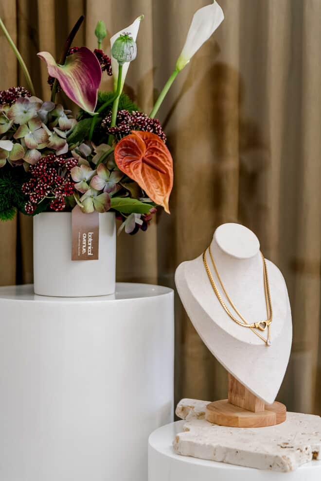 Amour Link heart necklace