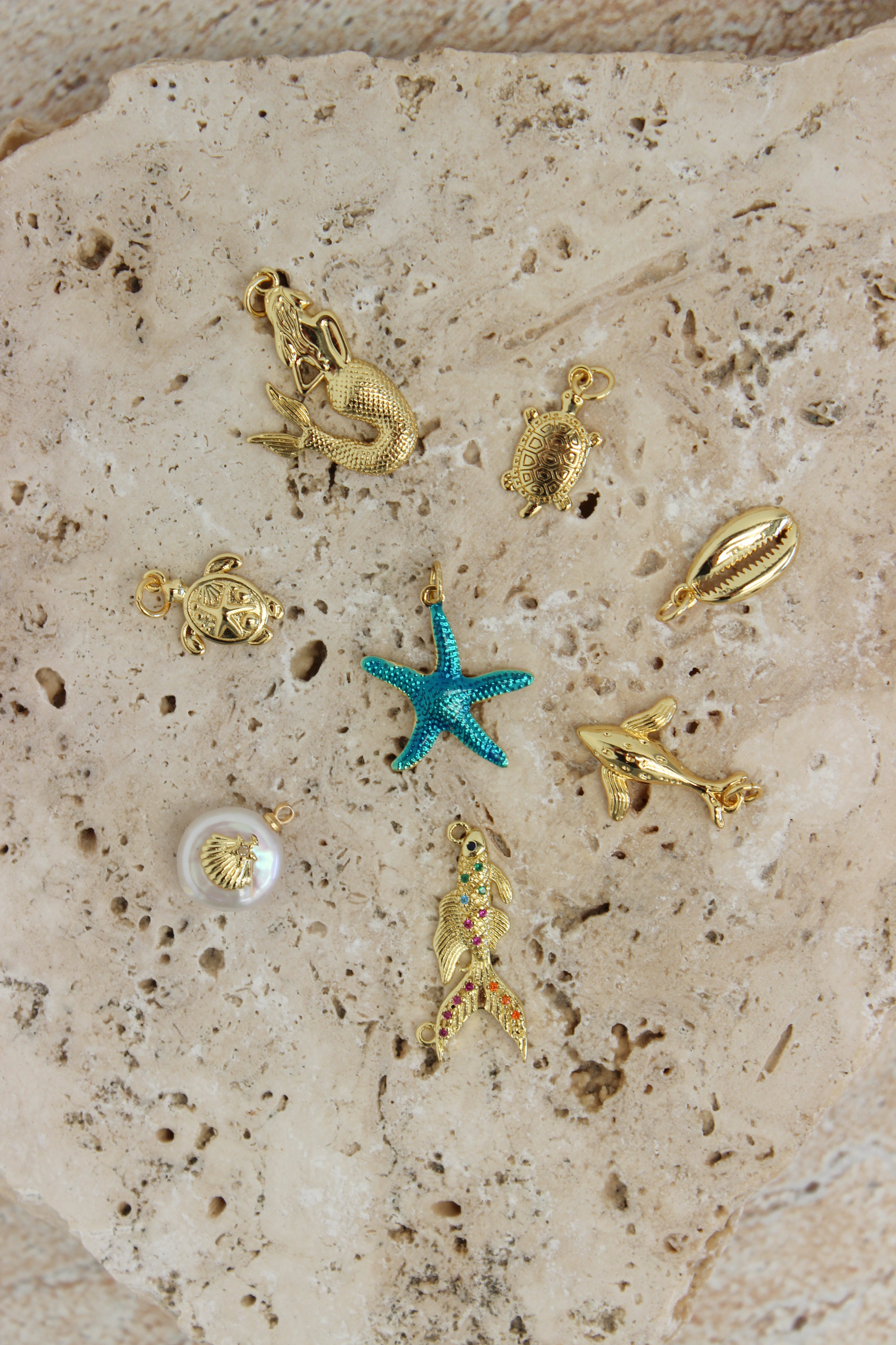 DIY Gold Charm Making Kit