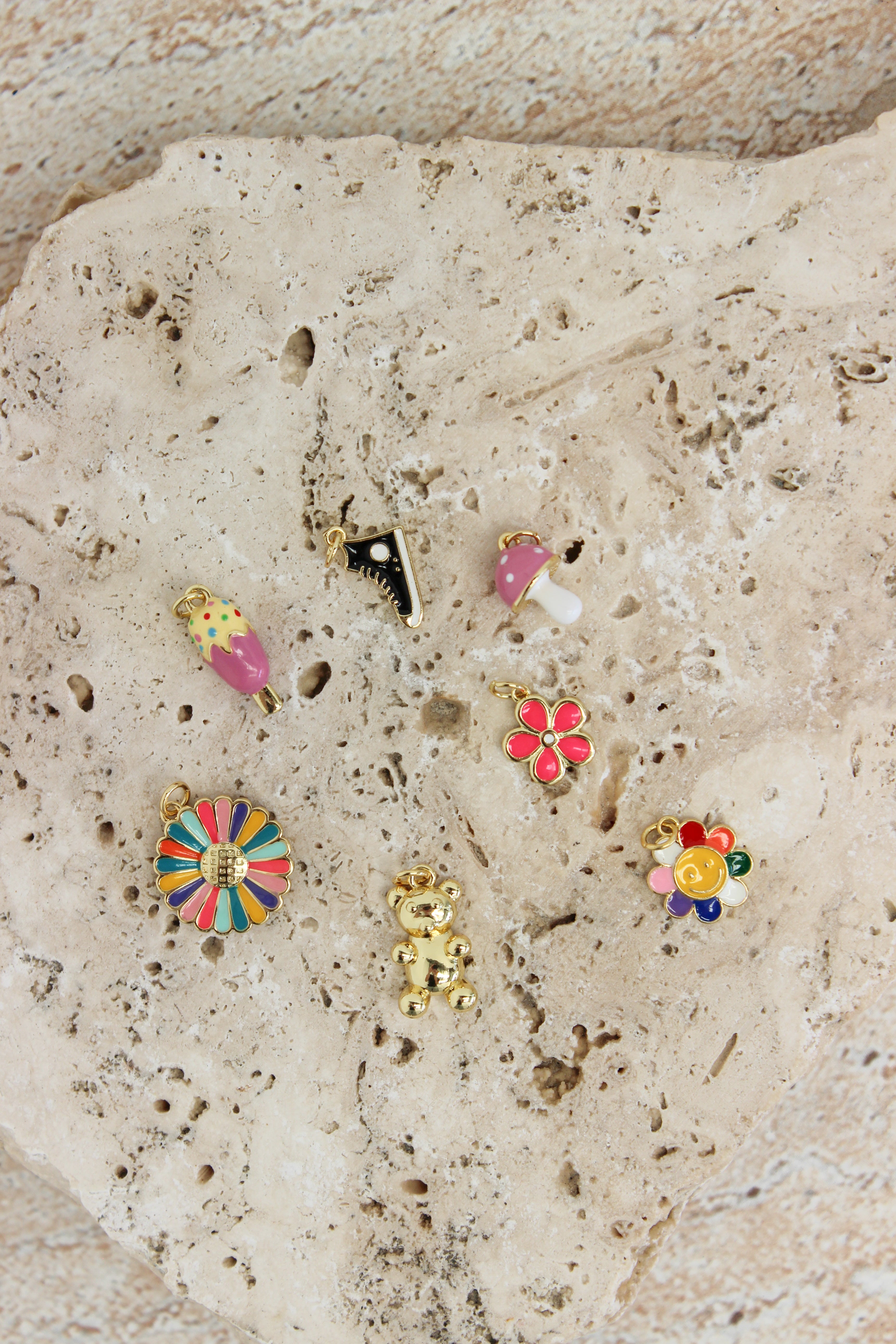DIY Gold Charm Making Kit