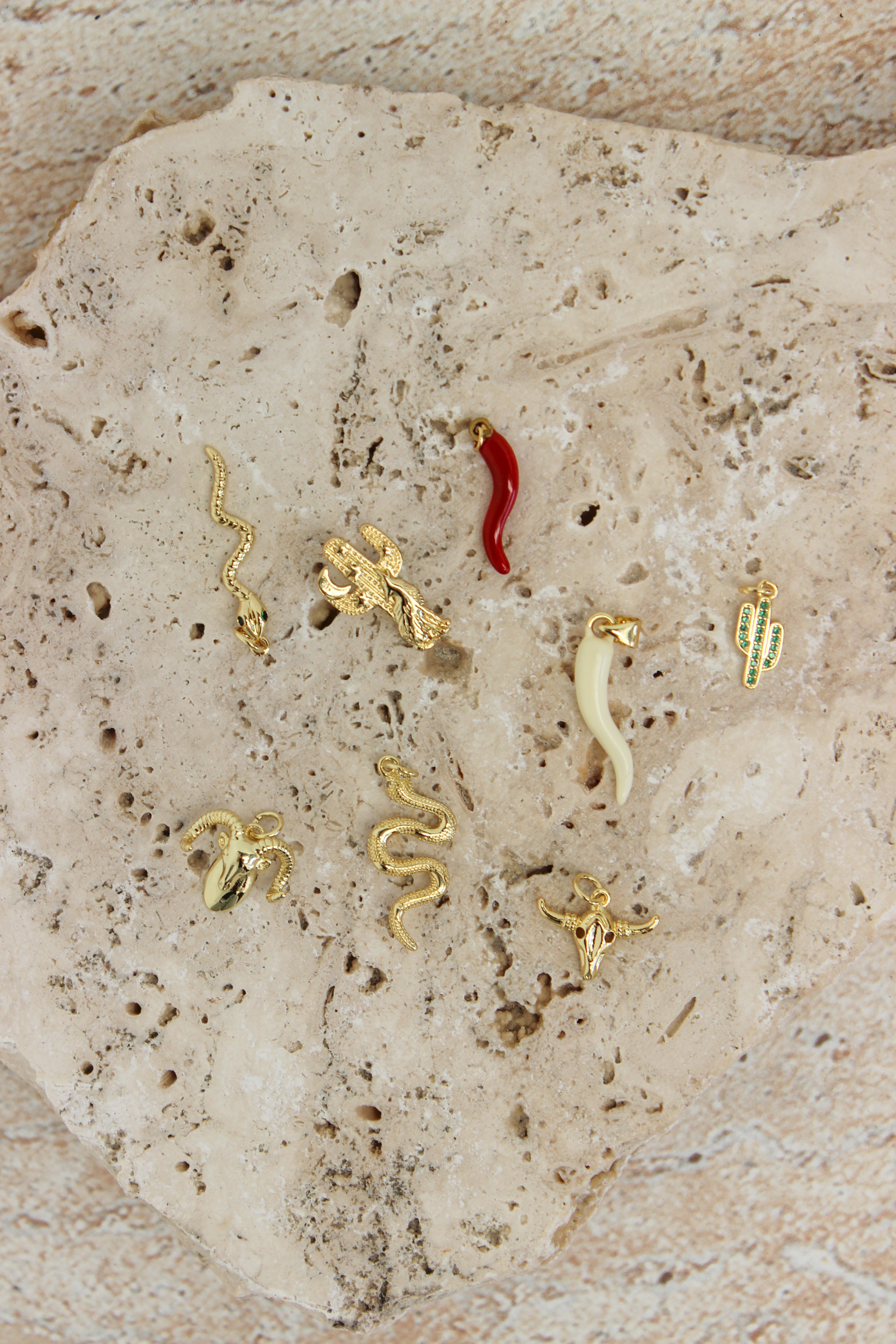 DIY Gold Charm Making Kit
