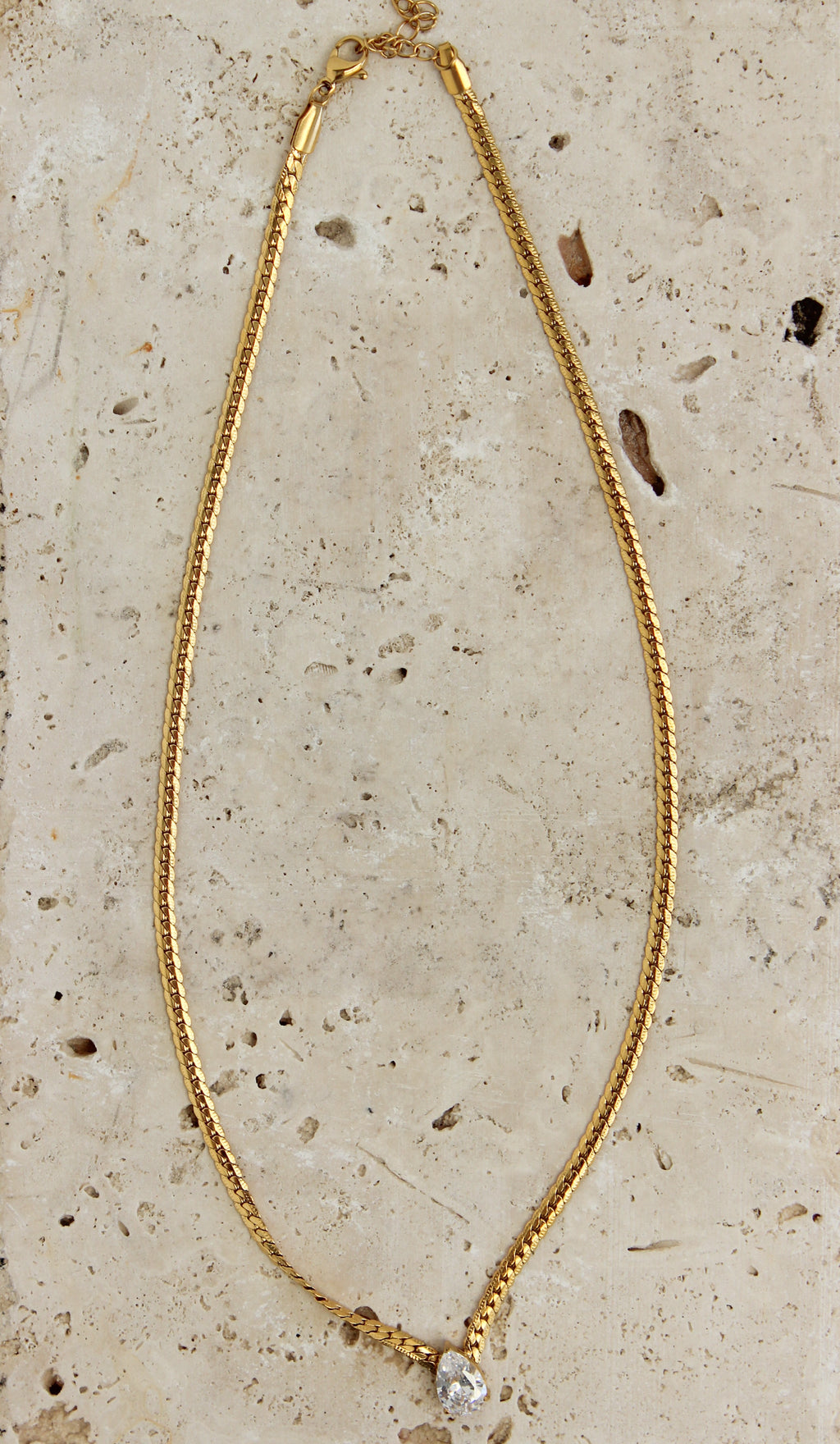 Aurelia Teardrop Necklace