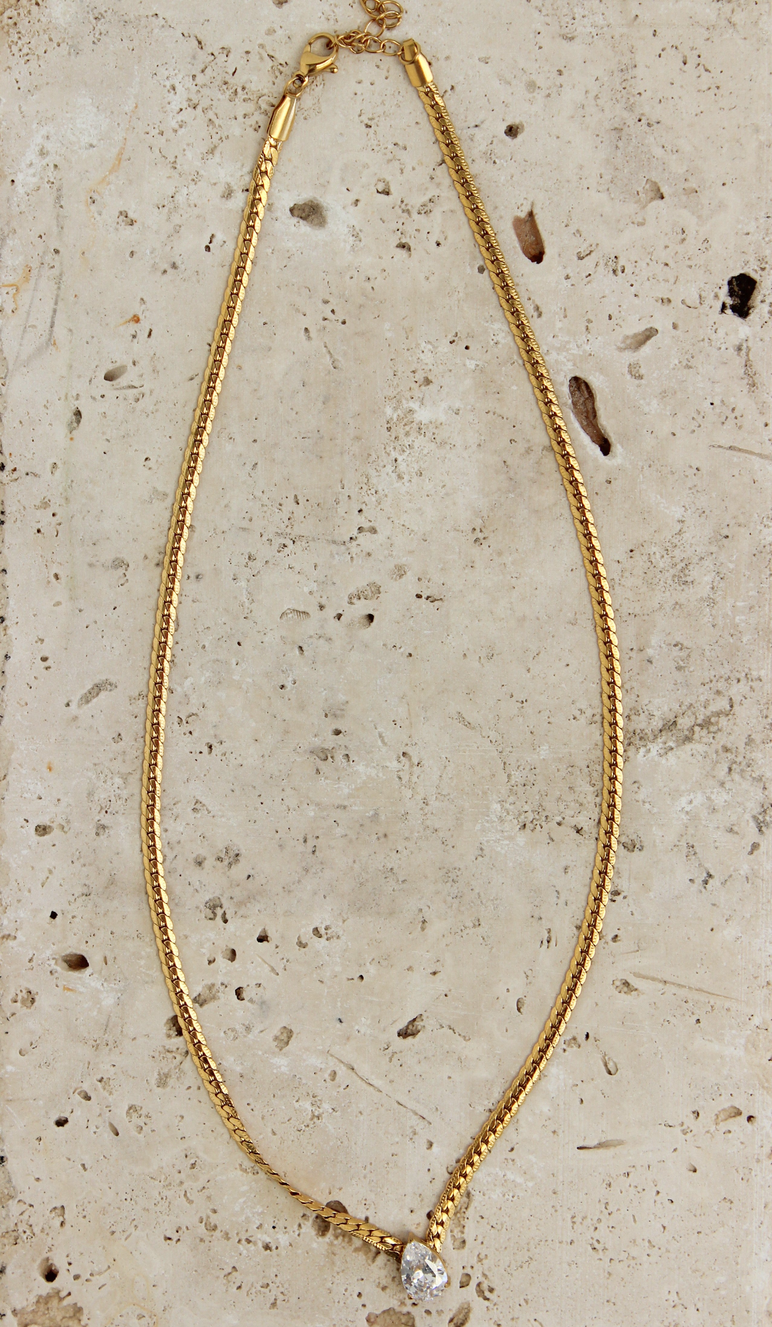 Aurelia Teardrop Necklace