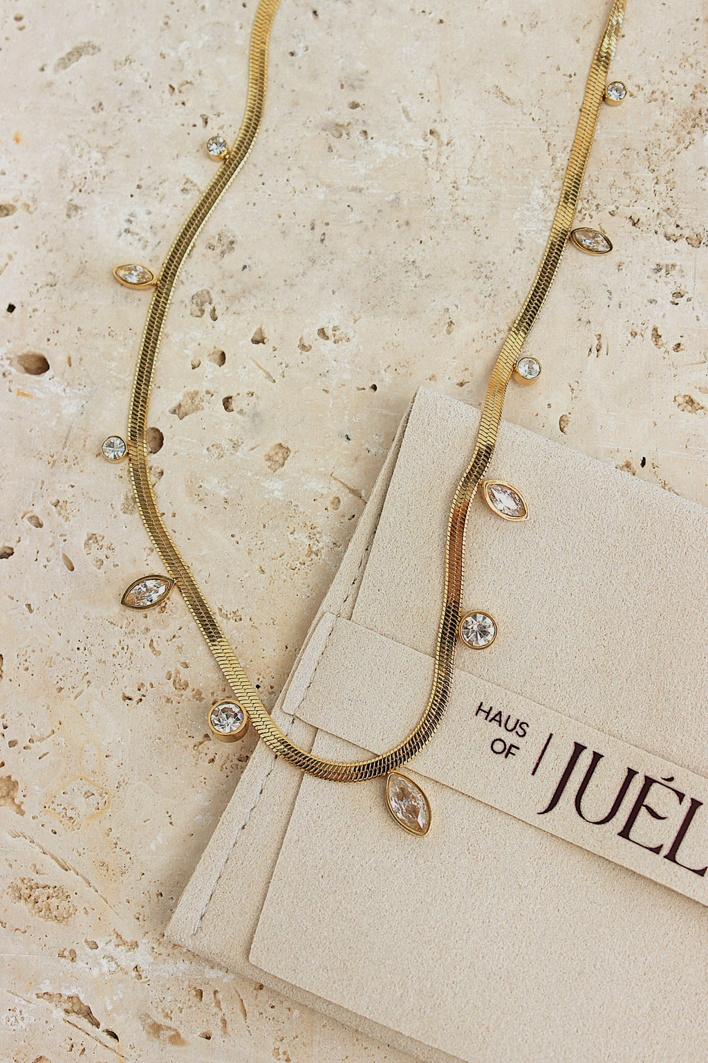 Marquise Snake Chain necklace