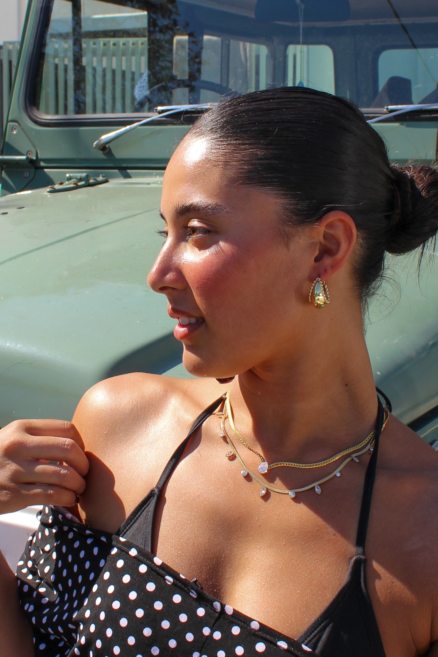 Marquise Snake Chain necklace