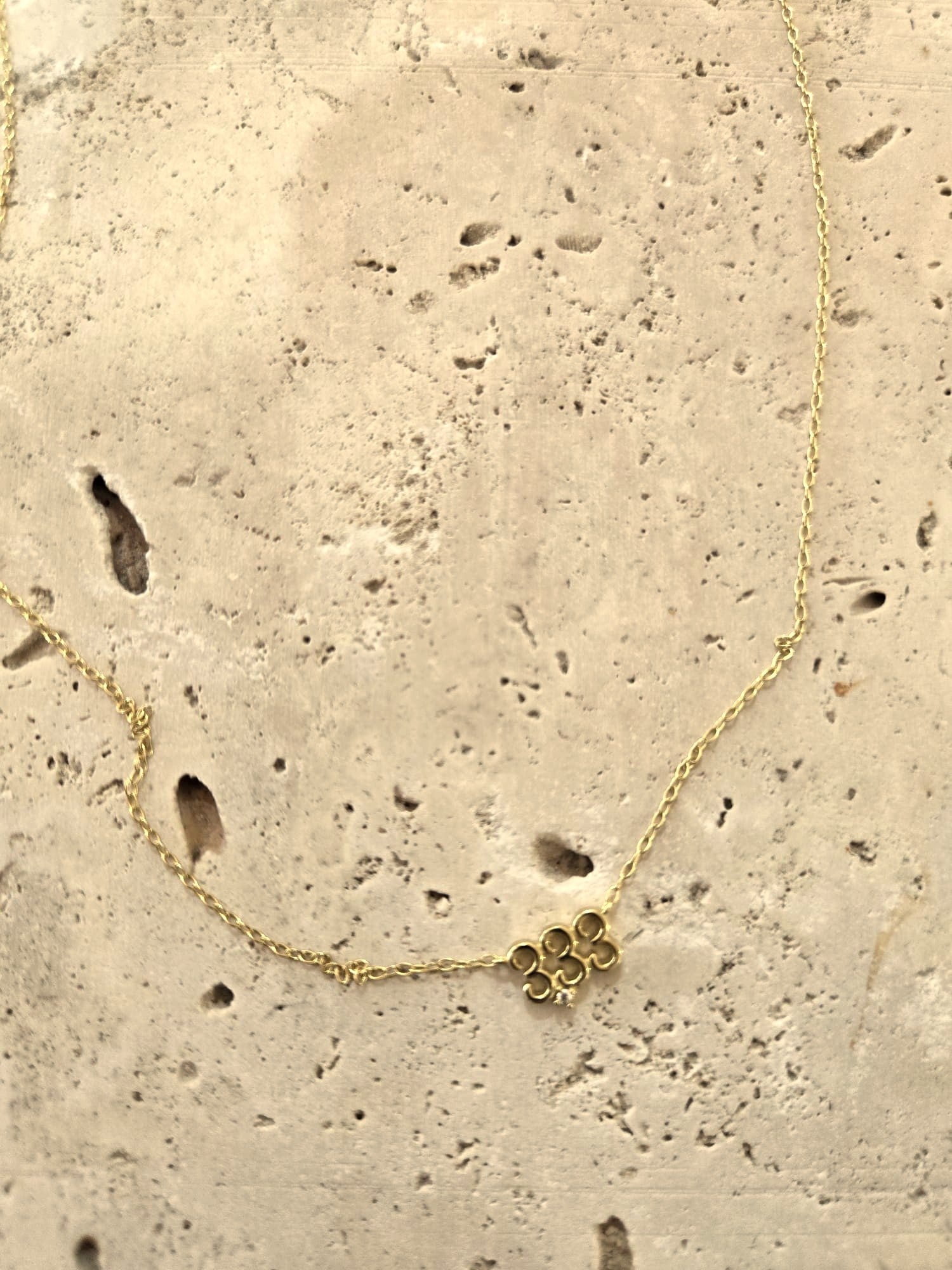 333 Angel numbers necklace - Support, growth and awakening