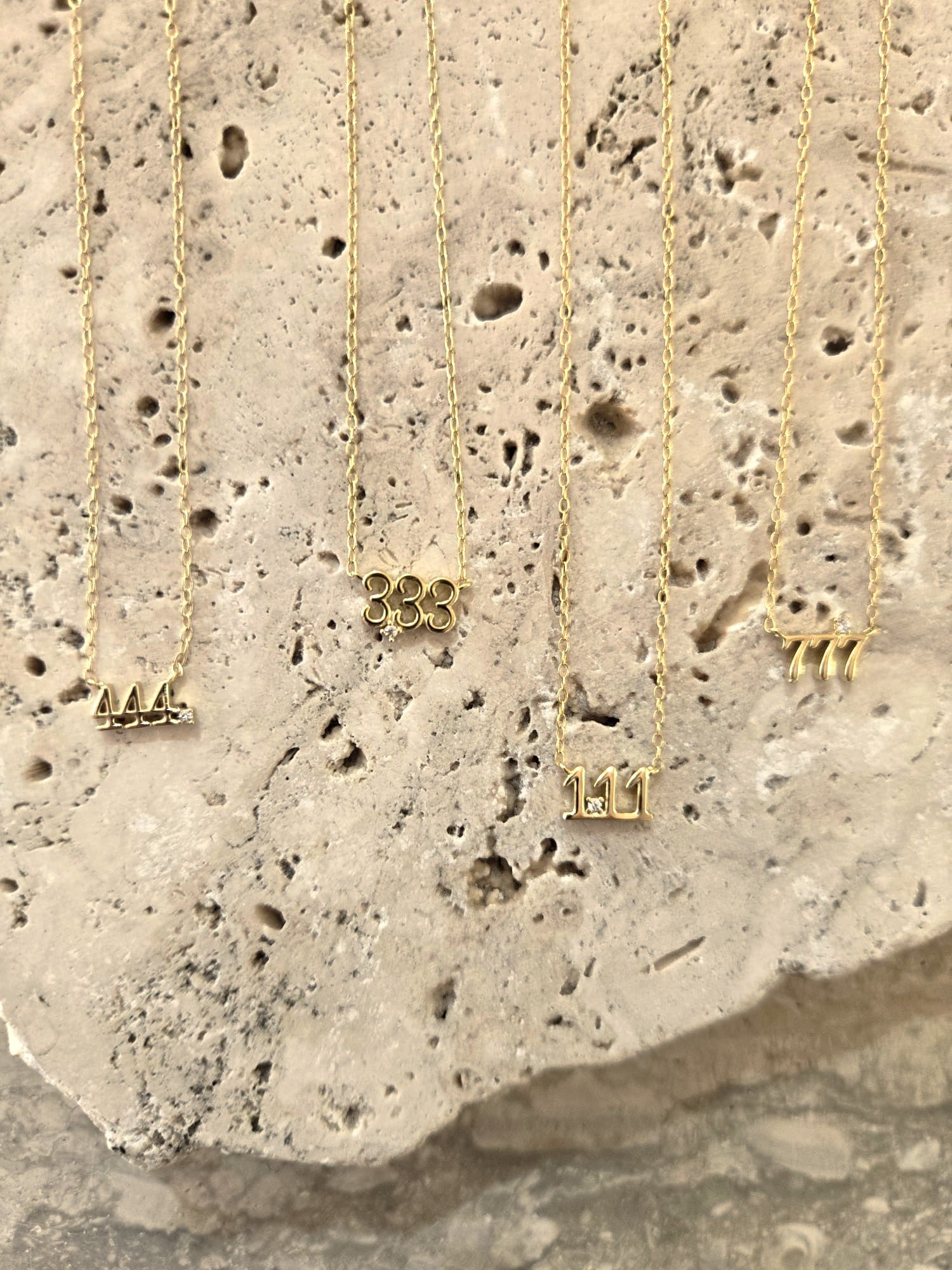 777 Angel numbers necklace - Spiritual Growth, Development and Luck