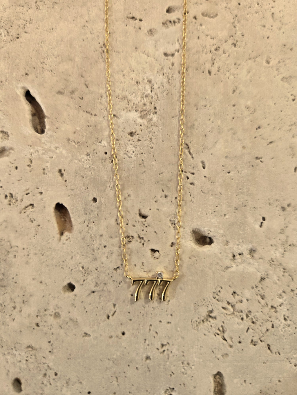 777 Angel numbers necklace - Spiritual Growth, Development and Luck