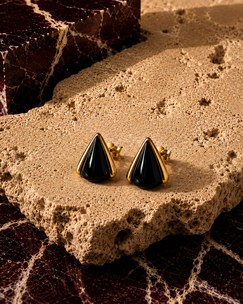 Noir Prism Earrings