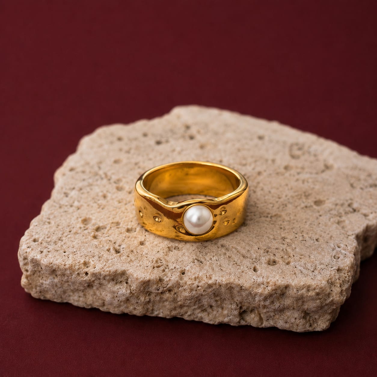 Aurelle Pearl Ring
