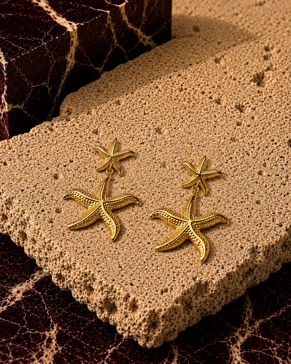 Sea Star Duo Earring