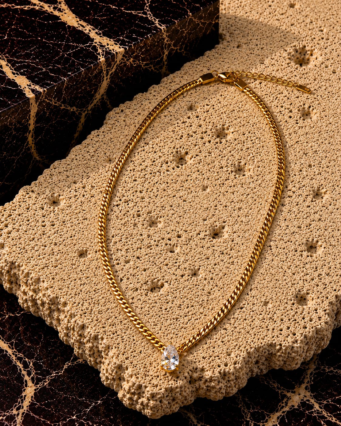 Aurelia Teardrop Necklace