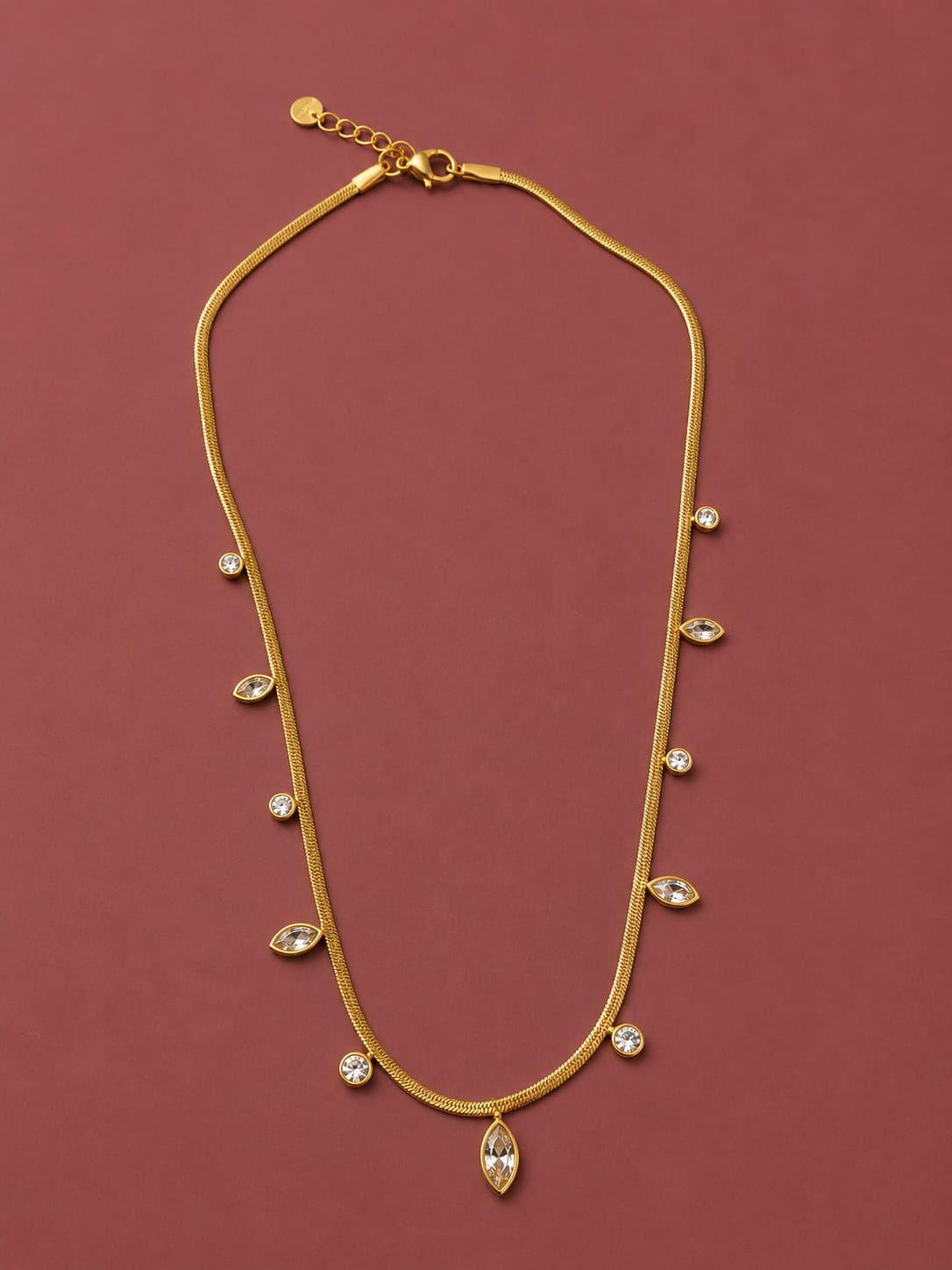 Marquise Snake Chain necklace