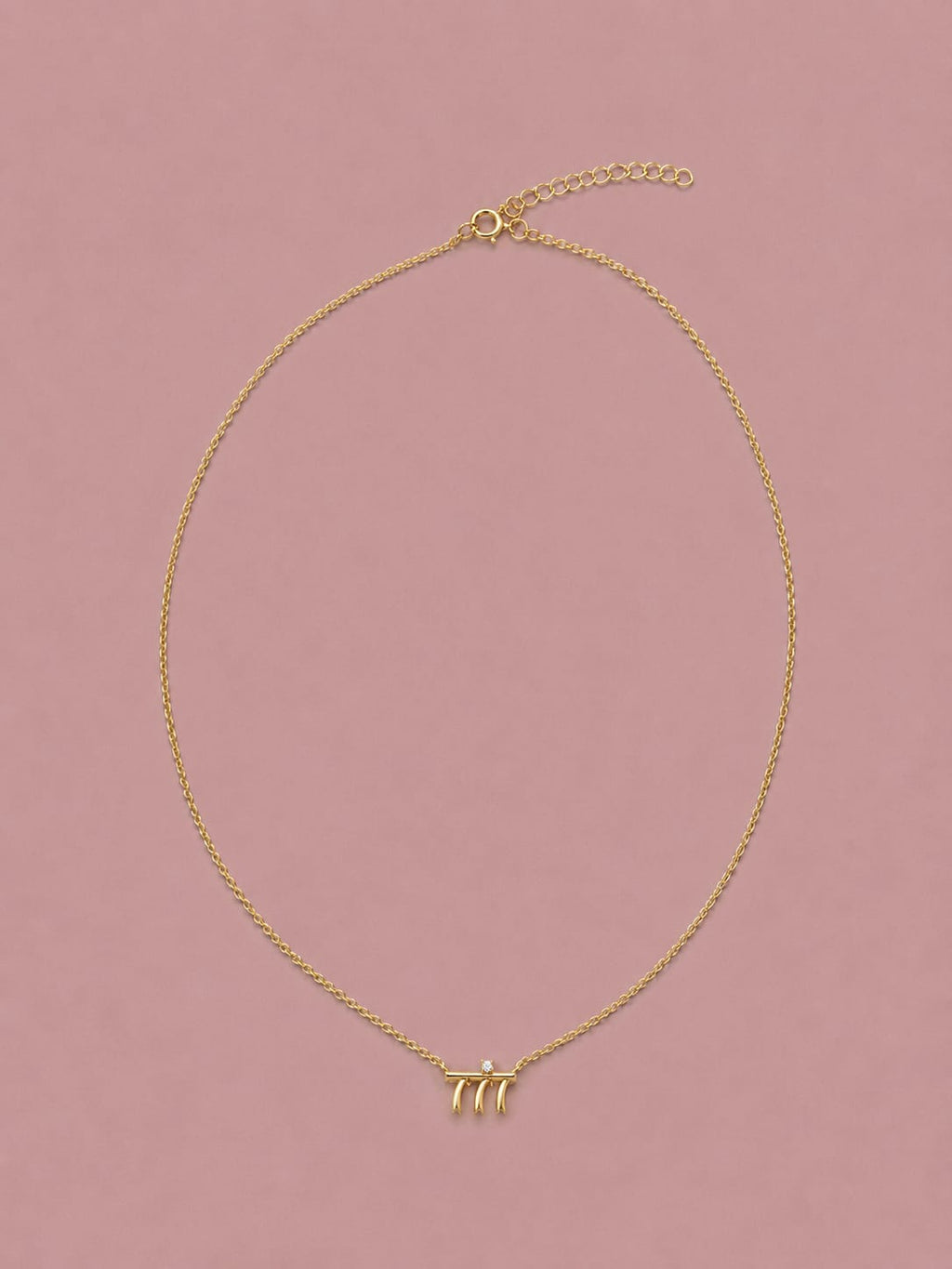 777 Angel Numbers Necklace - Spiritual Growth, Development and Luck