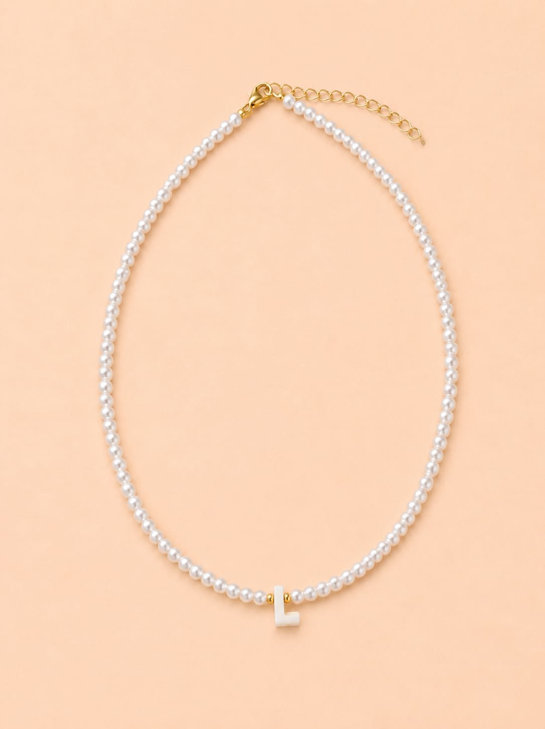Isla Pearl Initial Necklace